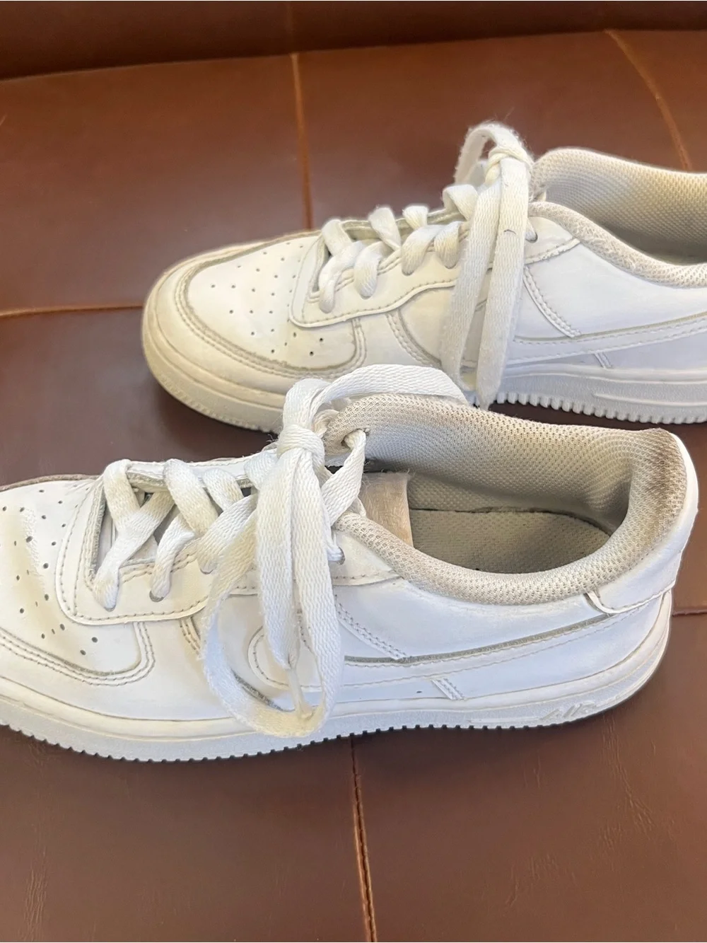 Nike White Low-Top Sneakers